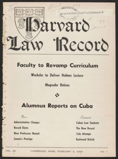 Front page, February 5, 1959