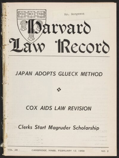Front page, February 12, 1959