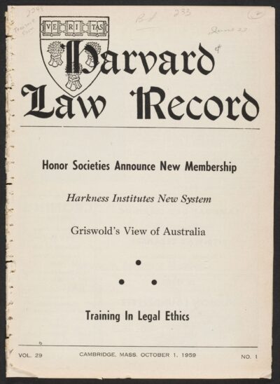 Front page, October 1, 1959
