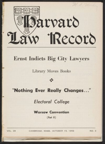 Front page, October 15, 1959