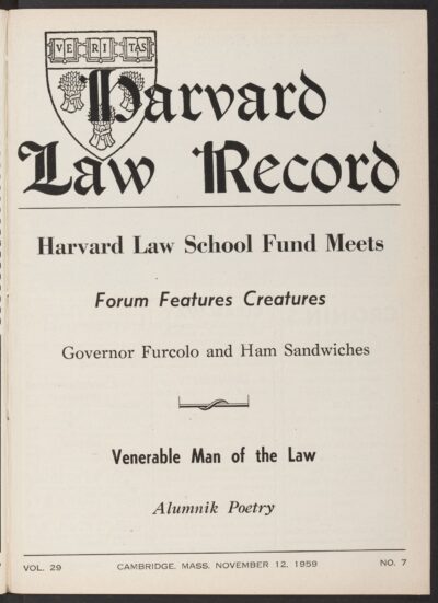 Front page, November 12, 1959
