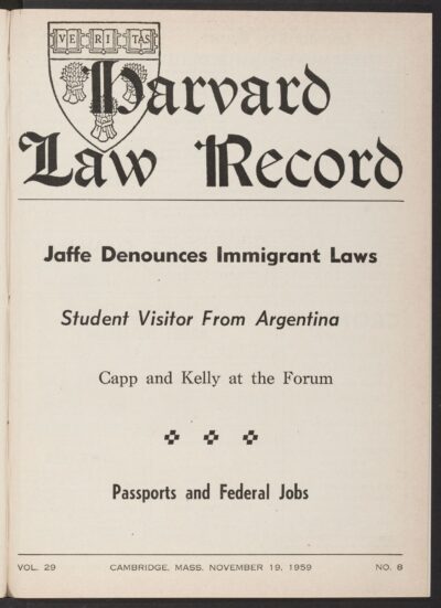 Front page, November 19, 1959