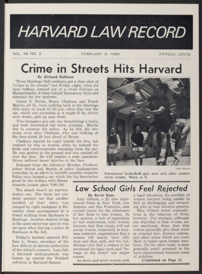 Front page, February 6, 1969