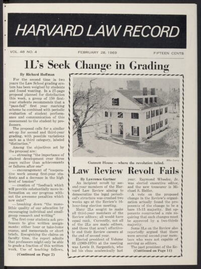 Front page, February 28, 1969