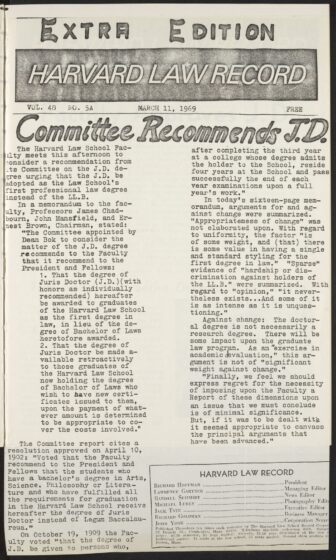 Front page, March 11, 1969