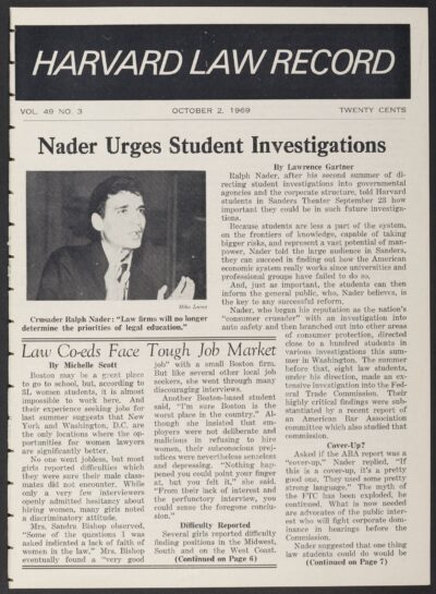 Front page, October 2, 1969