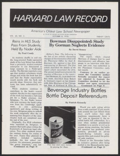 Front page, October 8, 1976