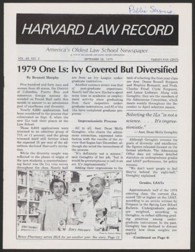 Front page, September 28, 1979