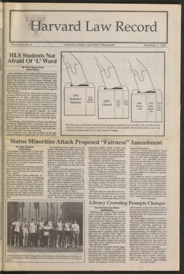 Front page, November 4, 1988