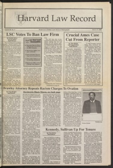 Front page, March 17, 1989
