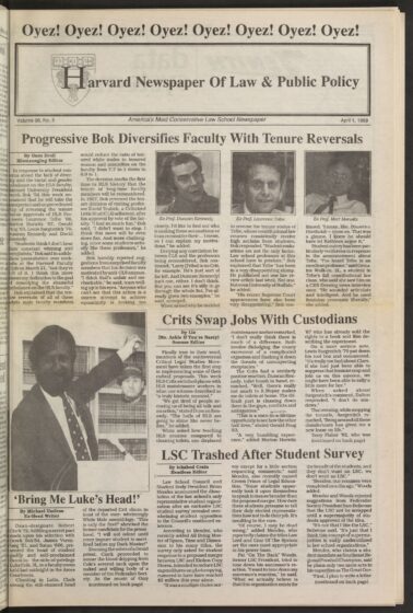 Front page, April 1, 1989