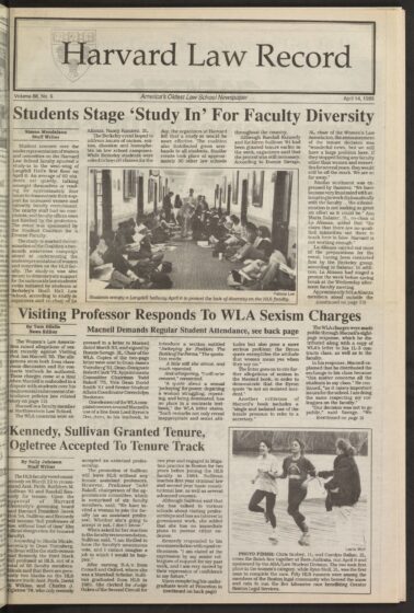 Front page, April 14, 1989