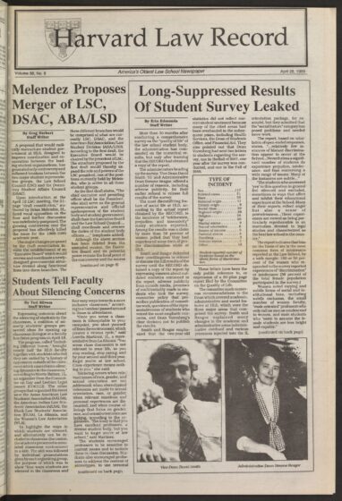 Front page, April 28, 1989