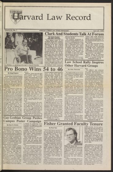 Front page, April 20, 1990