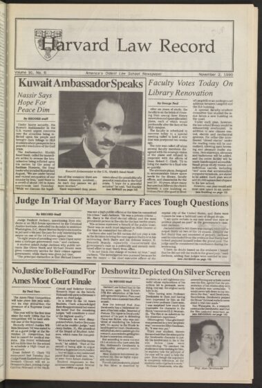 Front page, November 2, 1990