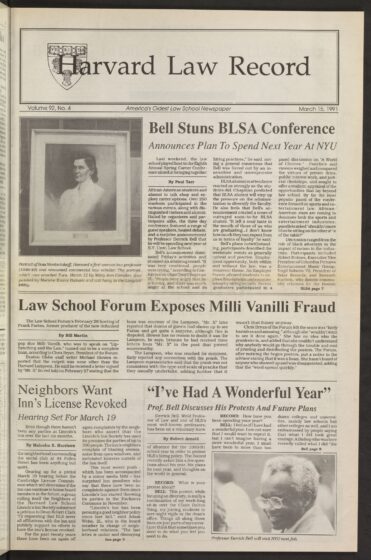 Front page, March 15, 1991