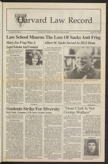 Front page, April 12, 1991