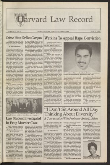 Front page, April 19, 1991