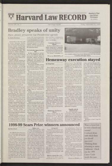 Front page, September 24, 1999