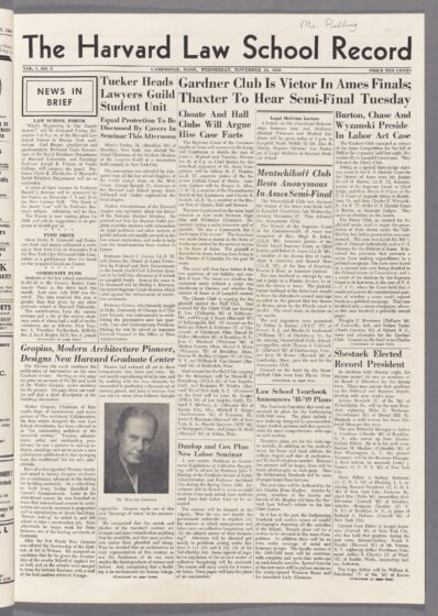 Front page, November 24, 1948