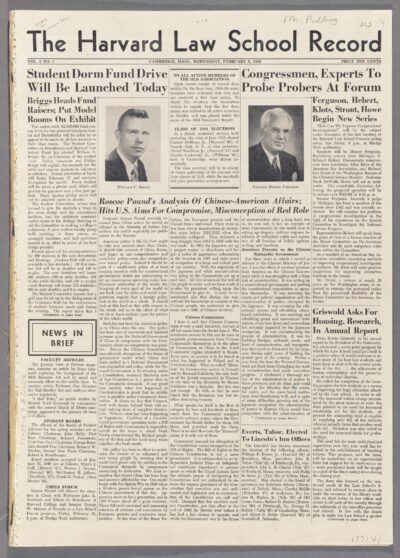 Front page, February 9, 1949