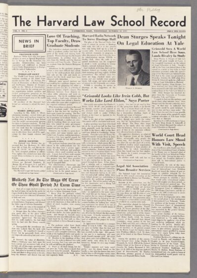 Front page, October 19, 1949