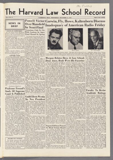 Front page, December 14, 1949