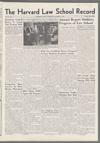Front page, October 18, 1950