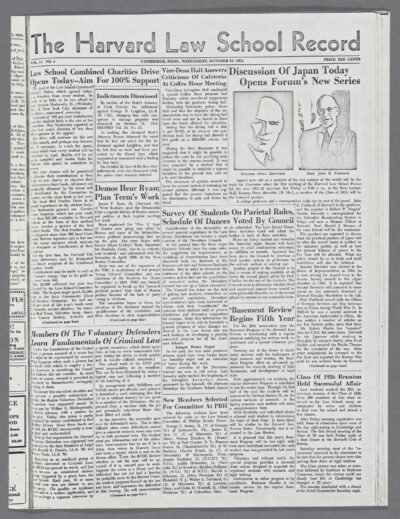 Front page, October 24, 1951
