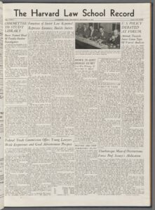 Front page, November 20, 1946
