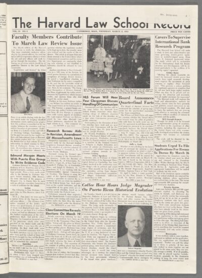 Front page, March 11, 1954