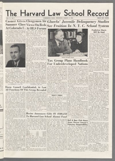 Front page, March 18, 1954