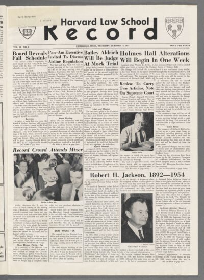Front page, October 14, 1954