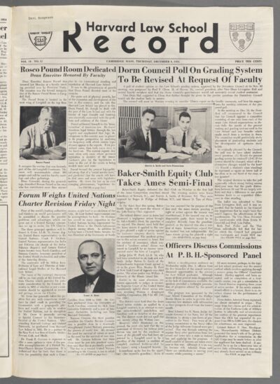 Front page, December 9, 1954
