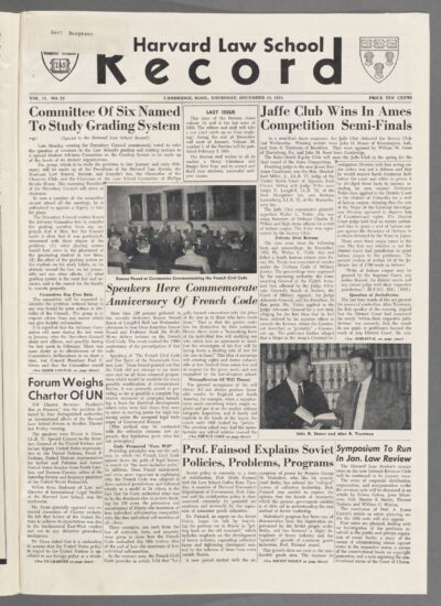 Front page, December 16, 1954