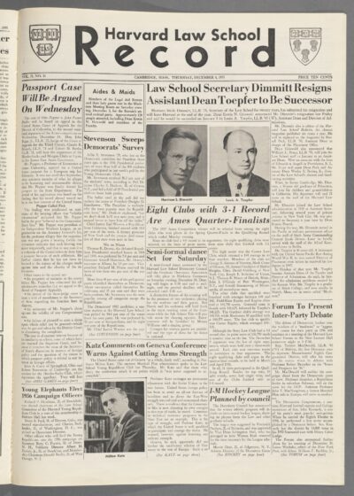 Front page, December 8, 1955